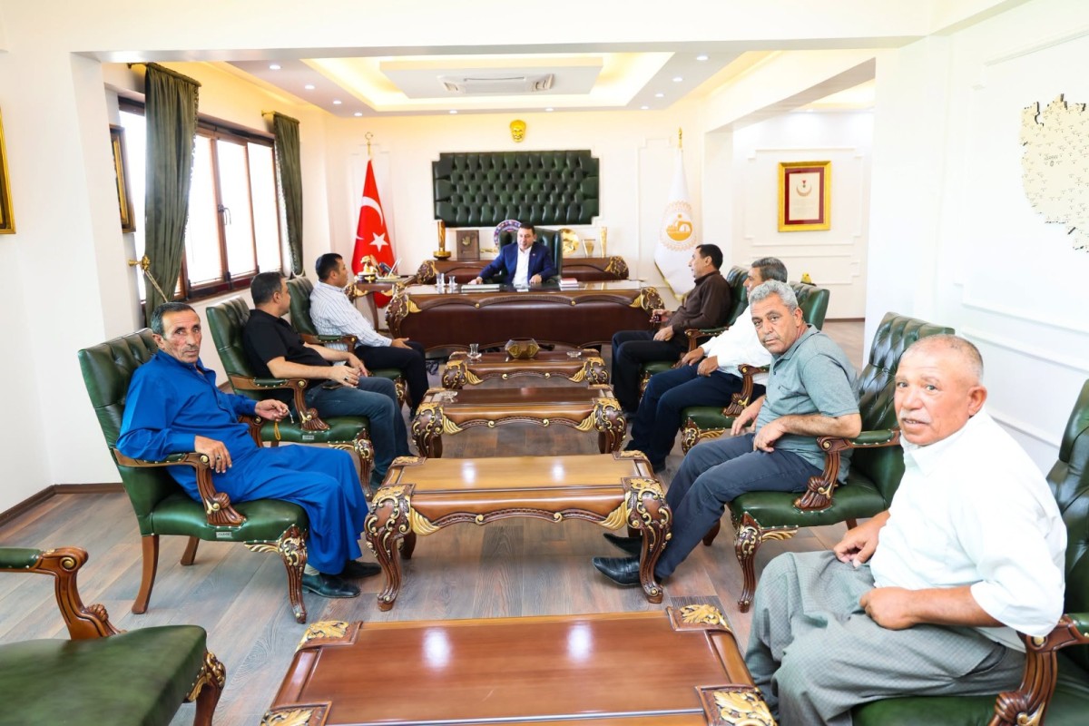 Harran Belediyesi’nde kabul ve görüşme mesaisi