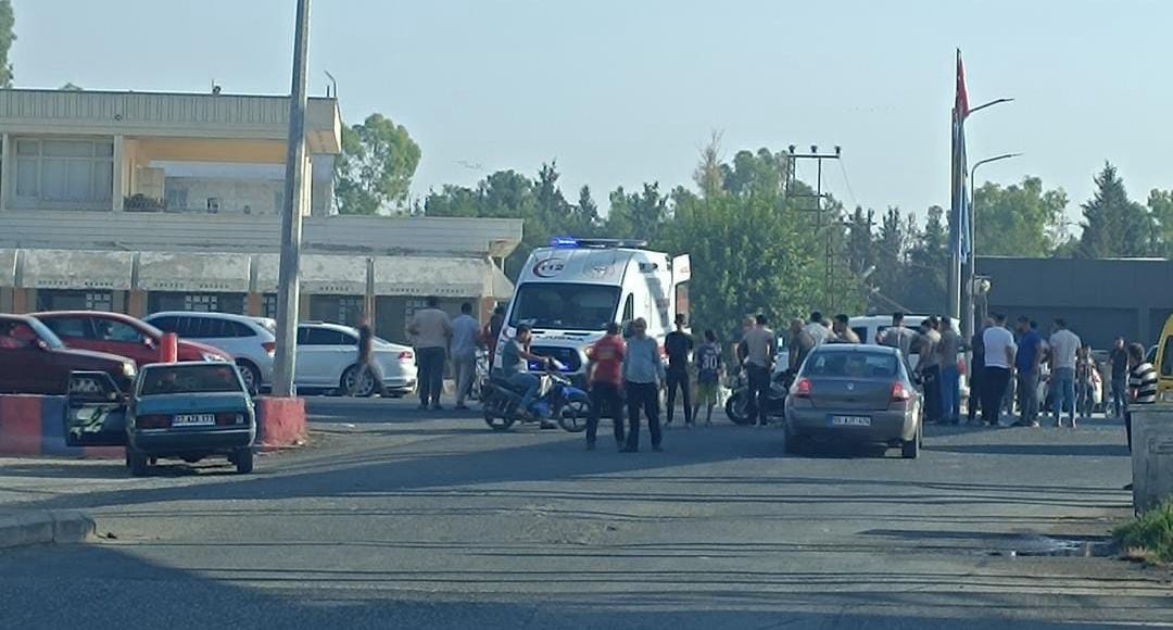 Birecik’te aracın çarptığı yaya yerde kanlar içinde kaldı