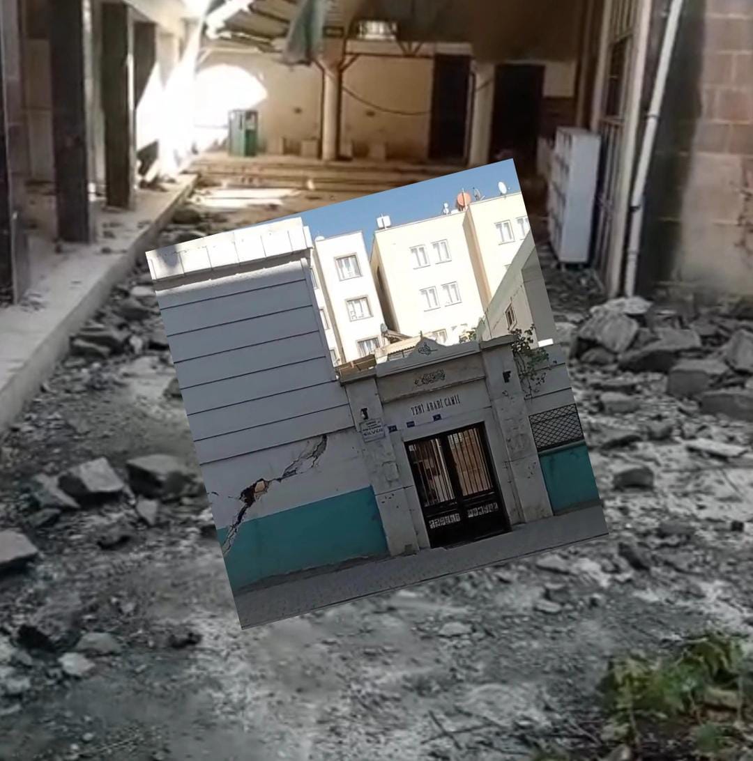 Şair Nabi’de tehlike çanları! Faciaya davetiye çıkaran cami kaderine terk edildi!
