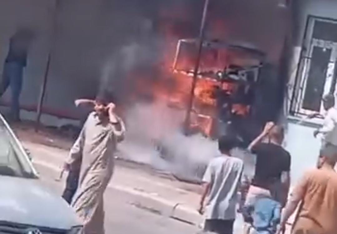 Şanlıurfa’da dükkan saniyeler içinde kül oldu