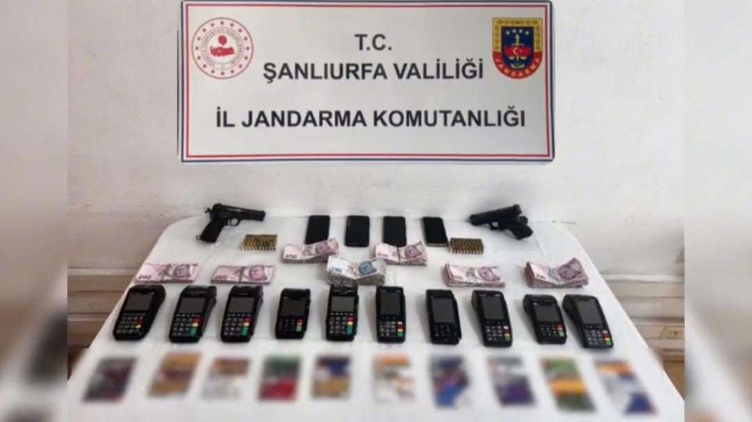 Urfa’da 1,5 milyar liralık tefeci operasyonu: 7 gözaltı