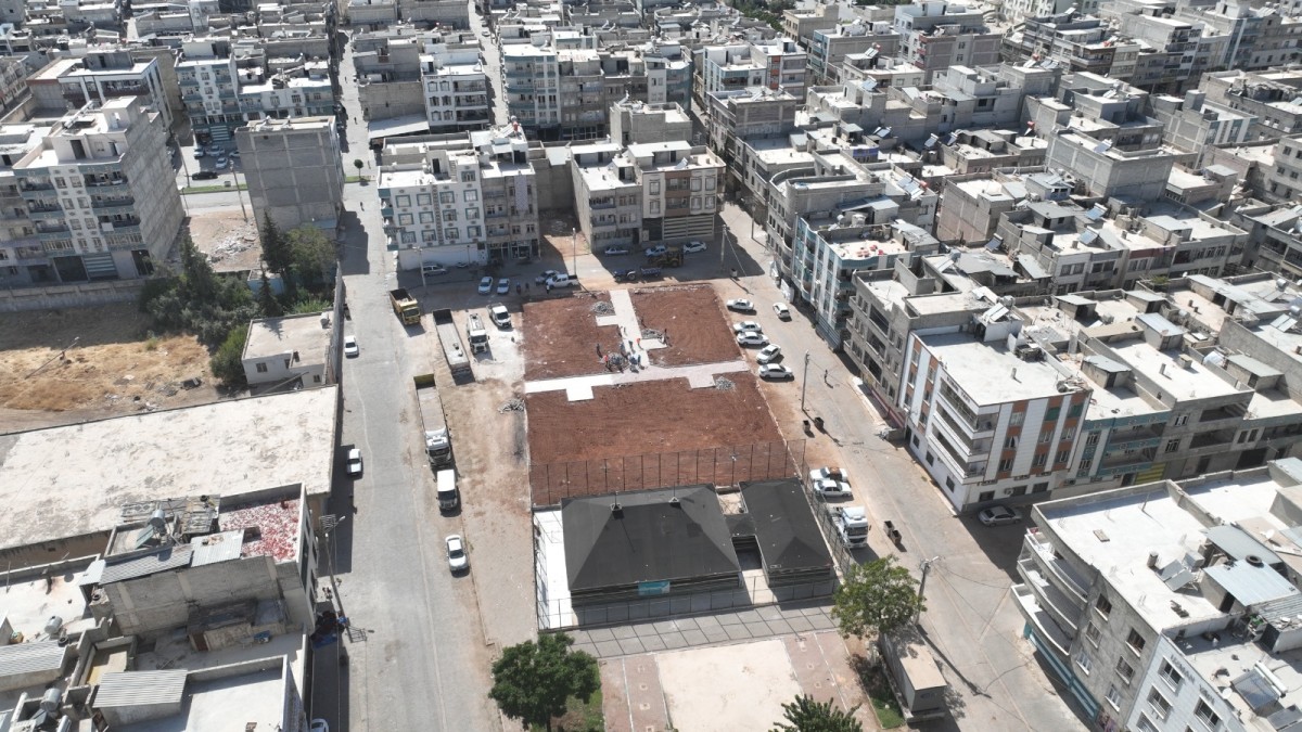 Eyyübiye Ruha Mahallesi’nde yeni park çalışması başladı