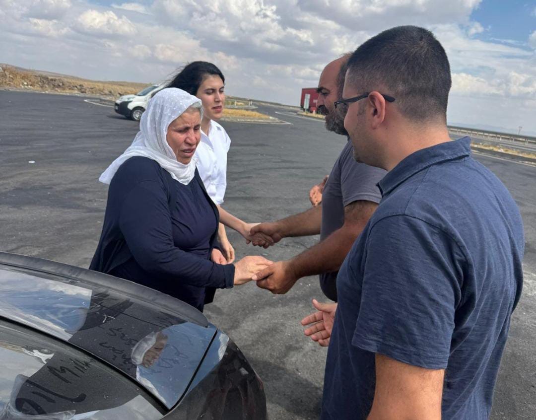Emine Şenyaşar ve Ferit Şenyaşar’dan Arif Güran’a ziyaret