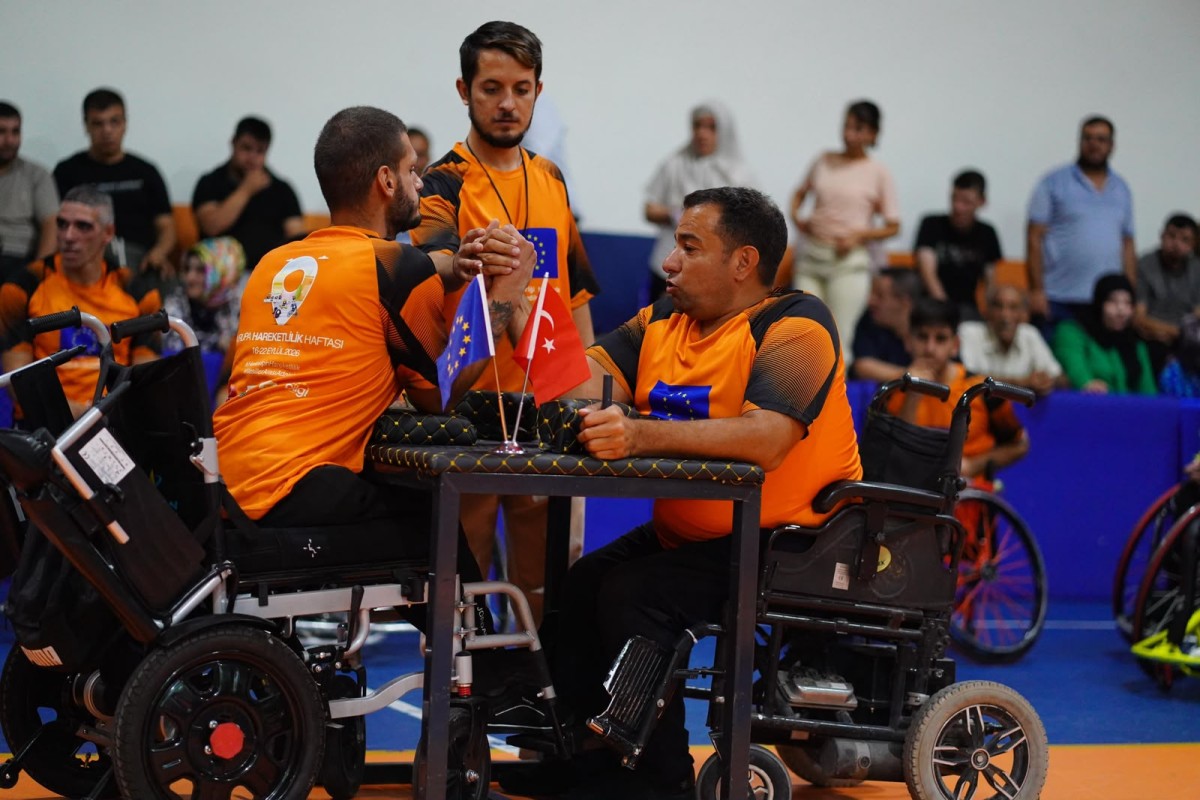 Şanlıurfa’da engelli bireyler için anlamlı etkinlik