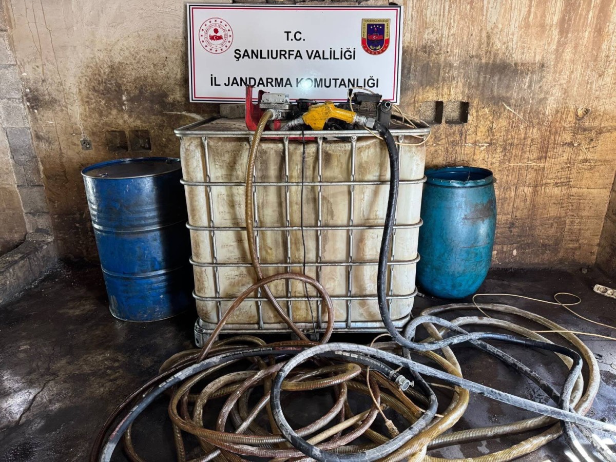 Viranşehir’de kaçak akaryakıt düzeneğine darbe!