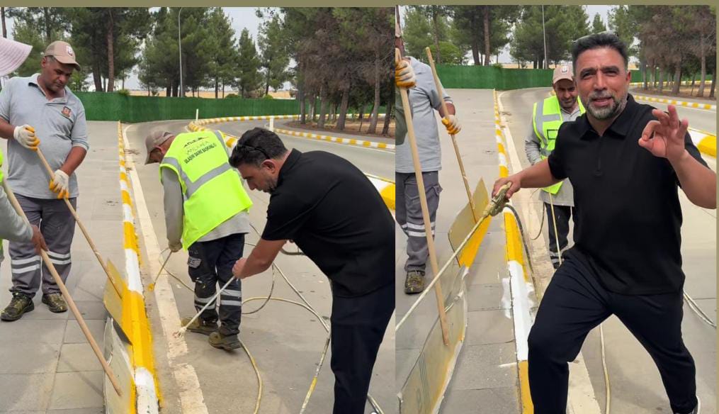 Skandal görüntüler! Ahlak dışı paylaşımından tutuklanan fenomen belediye mesaisinde