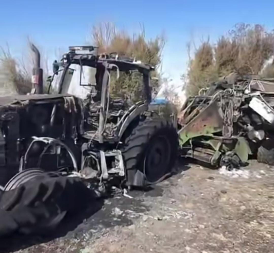 Ankara'dan acı haber: Harranlı tarım işçisinin ekmek teknesi alevlere teslim oldu!